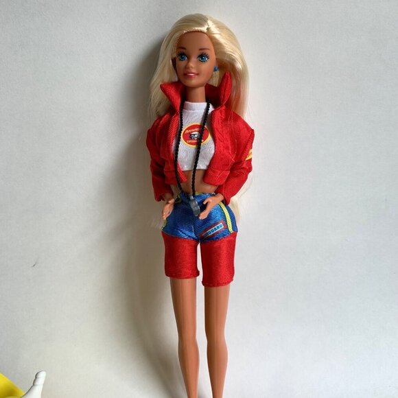 Mattel Barbie Baywatch Doll With WaveRunner Dolphin & Accessories - Picture 4 of 6